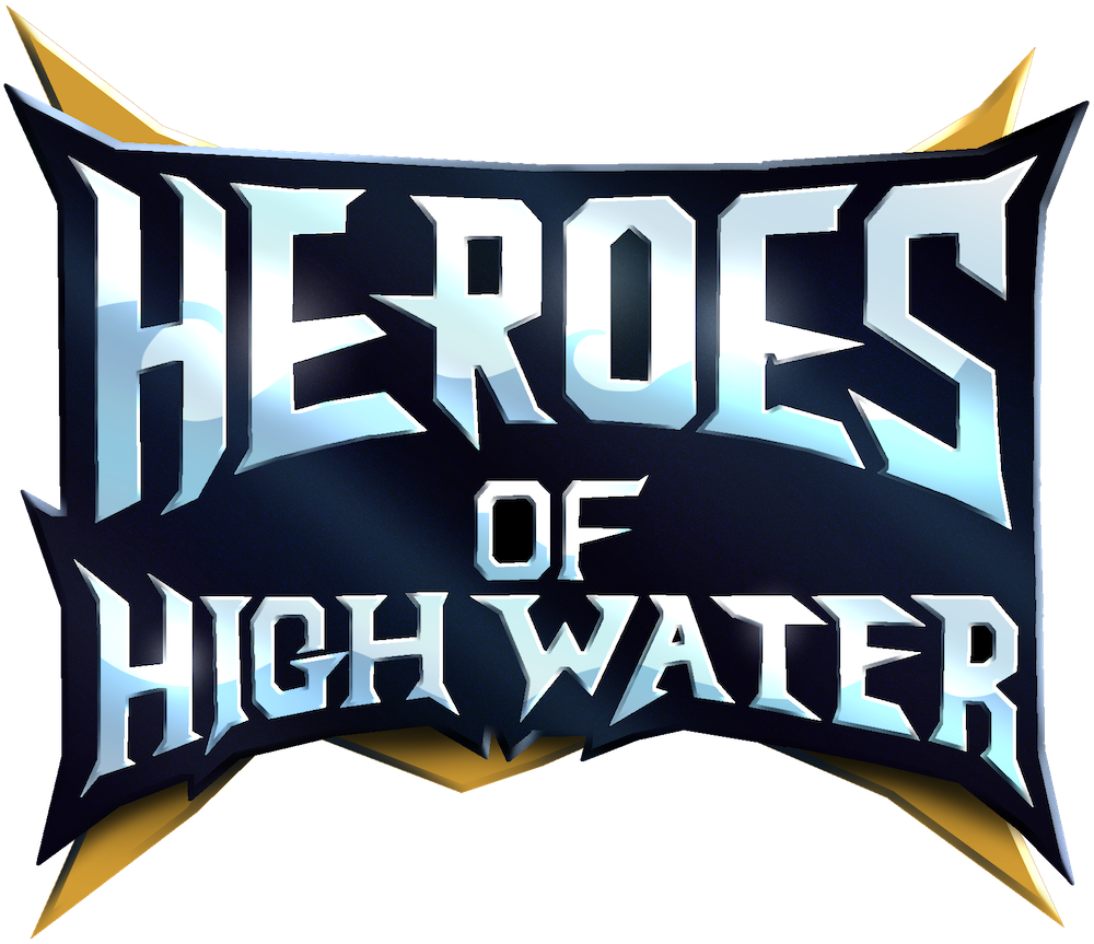 Heroes Of High Water Text Logo Small